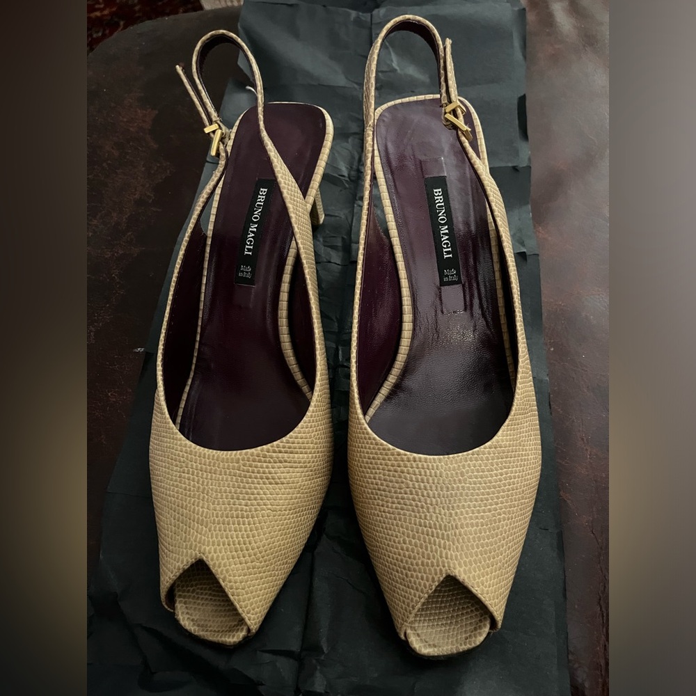 Bruno Magli Slingback Heels